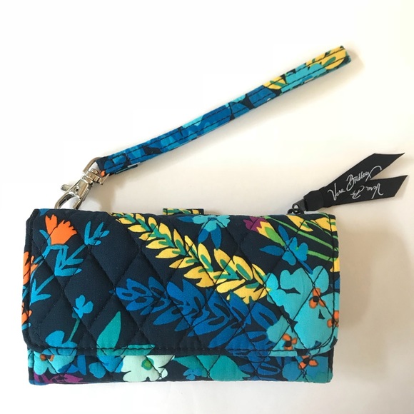 vera bradley midnight blues wallet